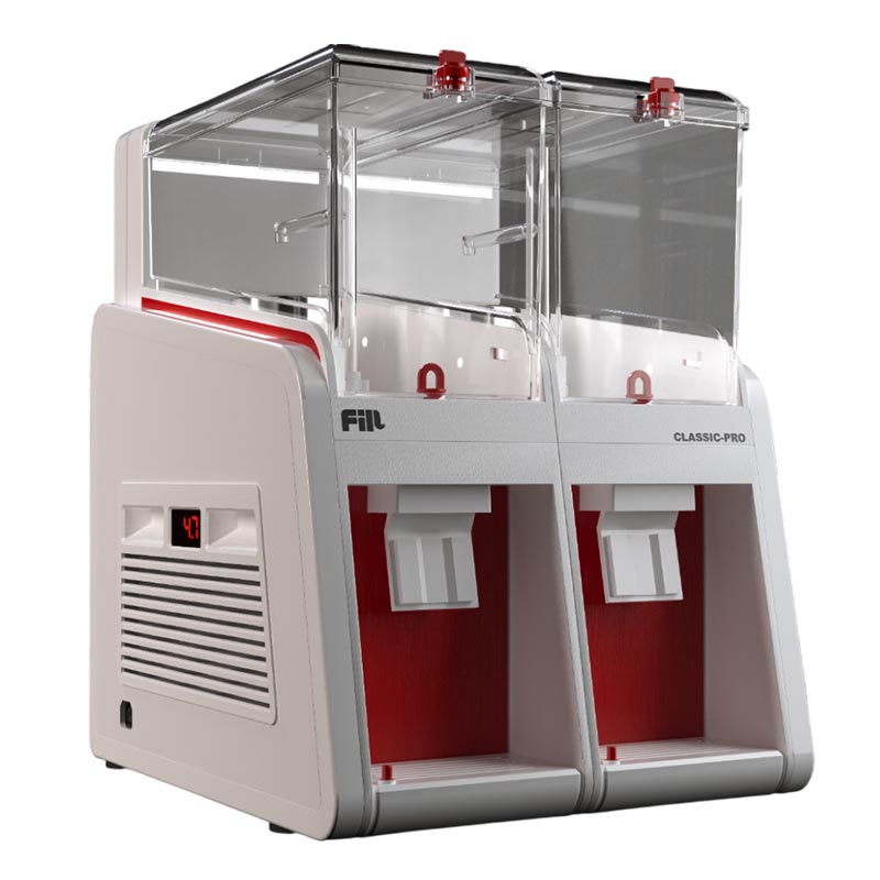 Fill K1 Fiskiyeli Soguk ıcecek Dispenseri 2x19 L Kirmizi P2 Classic Pro Beyaz