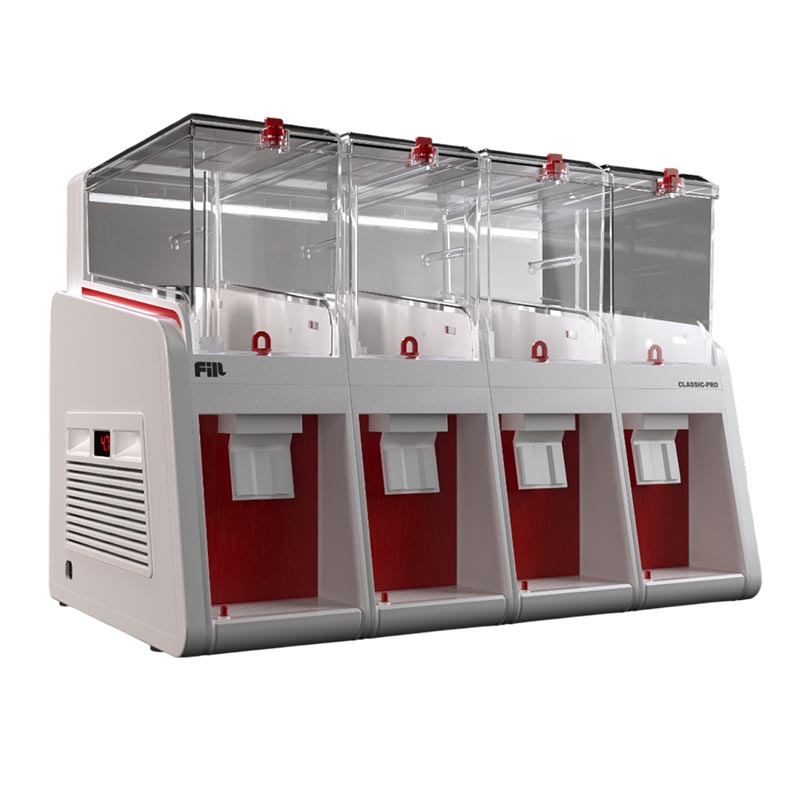 Fill Pro K1 Beyaz Fiskiyeli Soguk ıcecek Dispenseri 4x19 P4 L Kirmizi Classic