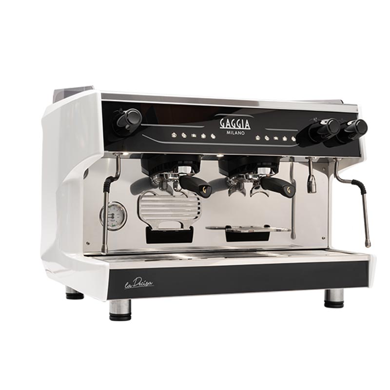 Gaggia Tall Cup Tam Espresso Kahve Makinesi Gruplu La 2 Decisa Otomatik Beyaz
