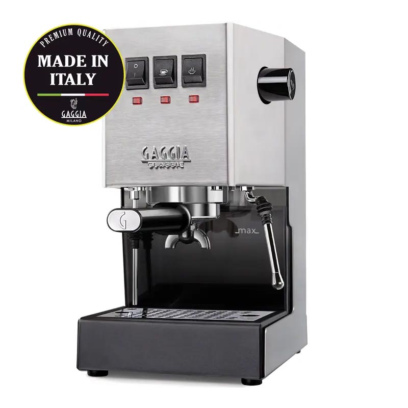 Gaggia Classic E24 Metal Espresso Makinesi Rı-9481 ınox 11 New