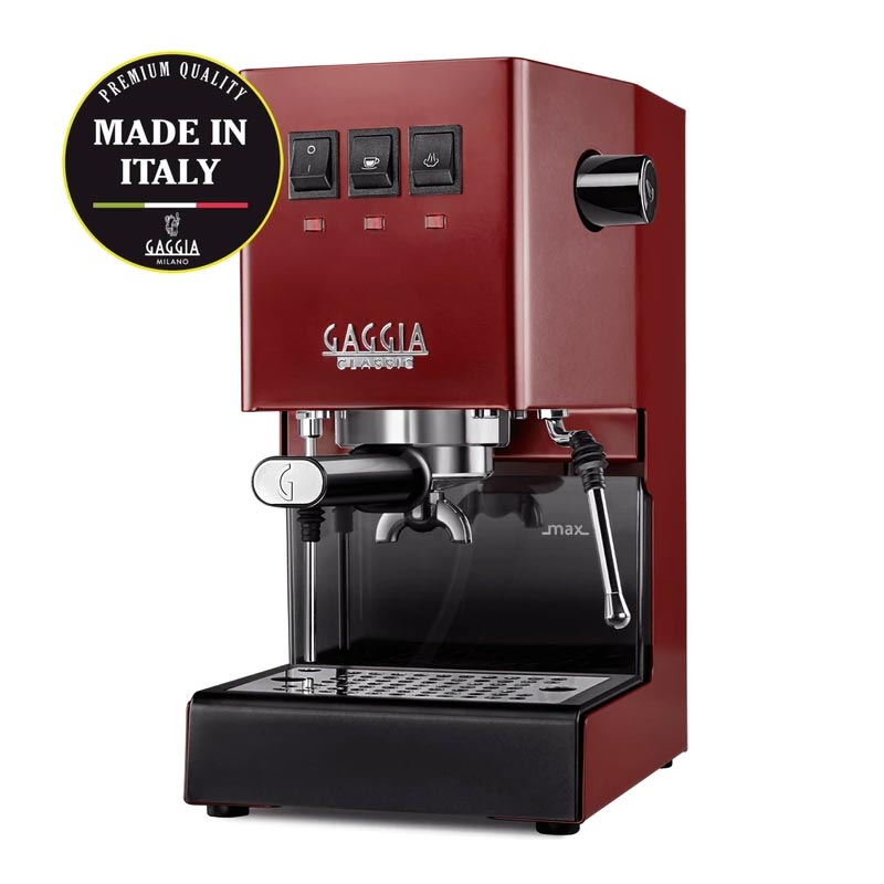Gaggia 12 New Classic E24 Metal Rı-9481 Espresso Makinesi Kirmizi