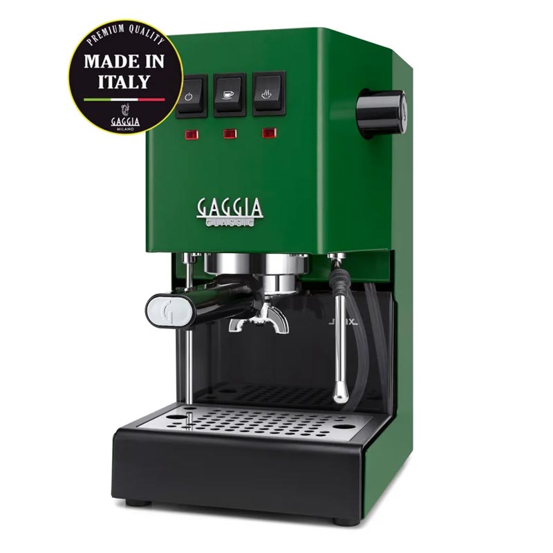 Gaggia New Classic EVO-2023 Espresso Kahve Rı-9481 Makinesi Yesil 17