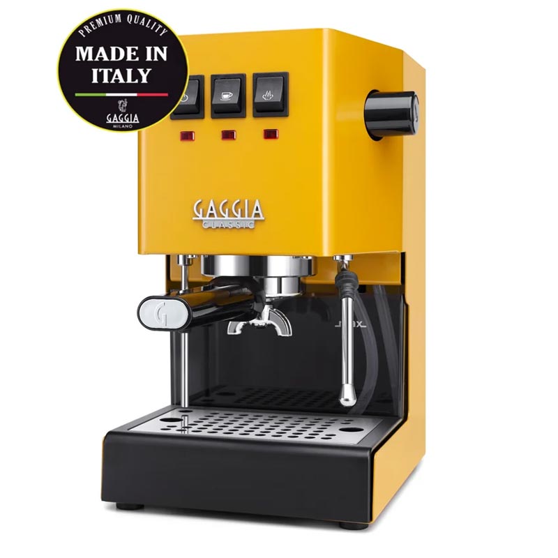 Gaggia 18 New Classic E24 Metal Rı-9481 Espresso Makinesi Sari