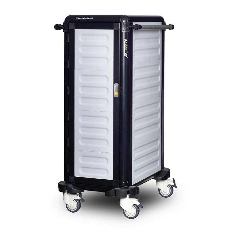Gastrolley 100 Termo Kabin Taşıma Arabası, 53x78x124 cm — Gastrolley