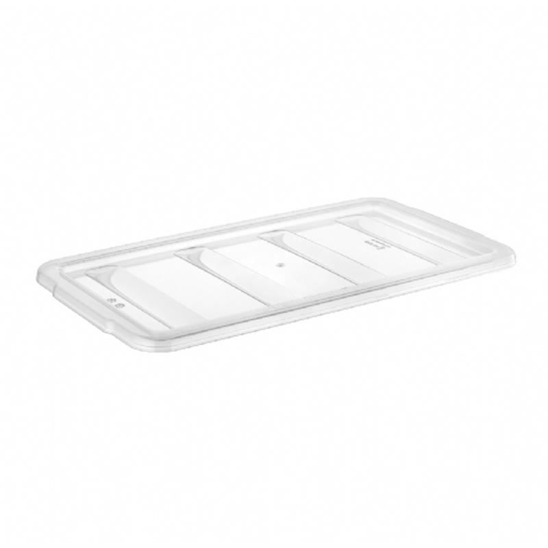 GastroPlast GKL-04 4 Bölmeli Kaşıklık Kapağı, Şeffaf — GastroPlast