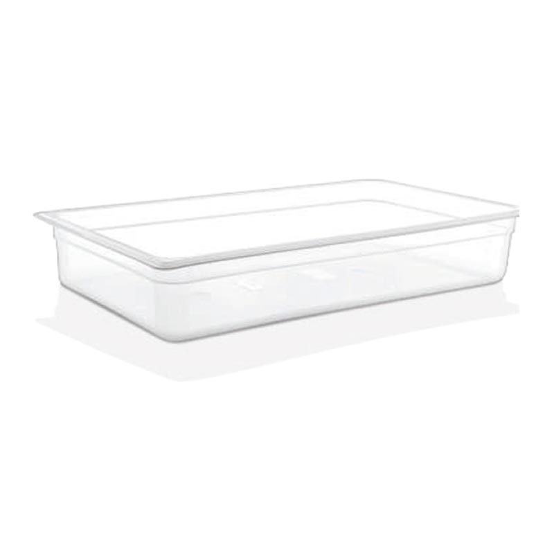 GastroPlast GN 1/1-100 mm Polipropilen Gastronorm Küvet — GastroPlast