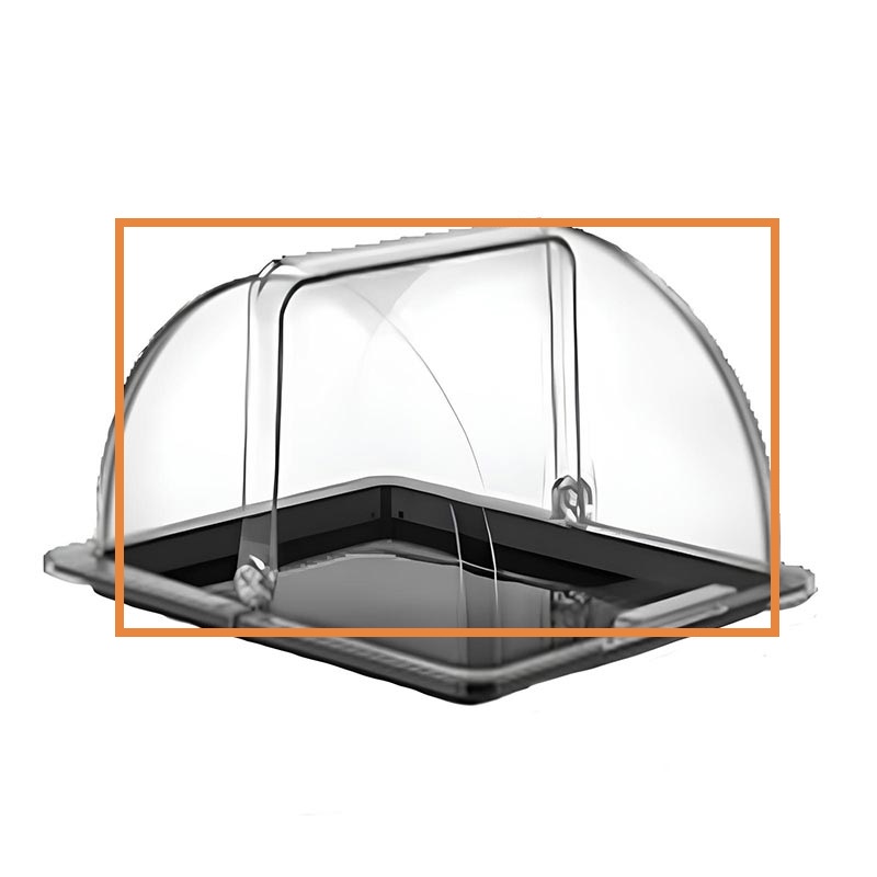 Gastroplast Menteseli Fanus 325x265 GN-1 Mm 2 Polikarbon