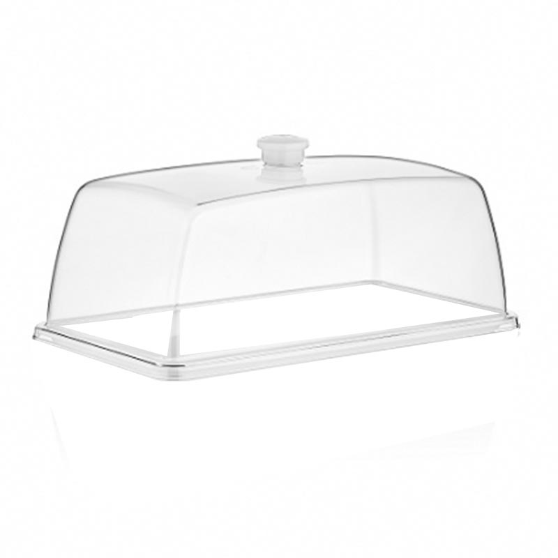 Gastroplast 2 Polikarbonat GN-1 Fanus Kulplu Beyaz