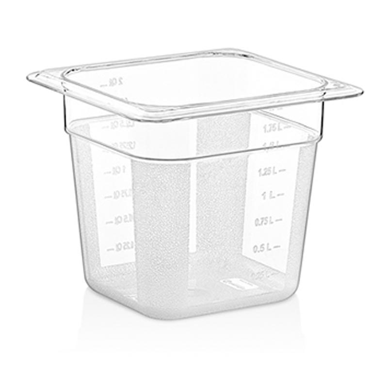 GastroPlast GN 1/6-150 mm Polikarbon Gastronorm Küvet — GastroPlast