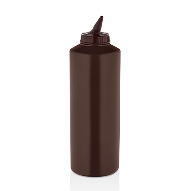 GastroPlast GPS-1000 Ayarlı Uçlu Fişek Sosluk, 1000 ml, Kahverengi — GastroPlast