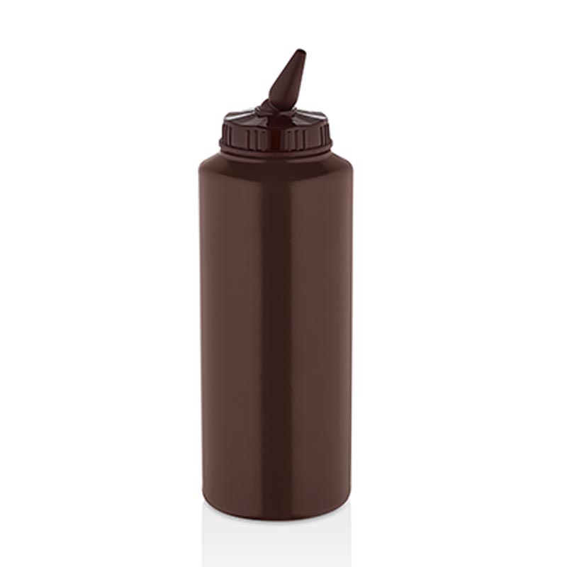 GastroPlast GPS-250 Ayarlı Uçlu Fişek Sosluk, 250 ml, Kahverengi — GastroPlast