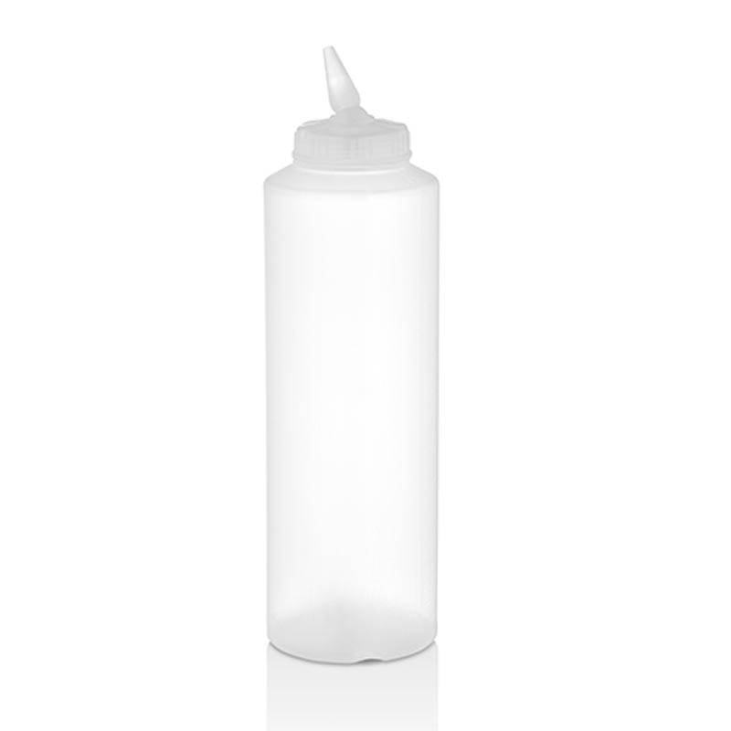 GastroPlast GPS-750 Ayarlı Uçlu Fişek Sosluk, 750 ml, Şeffaf — GastroPlast