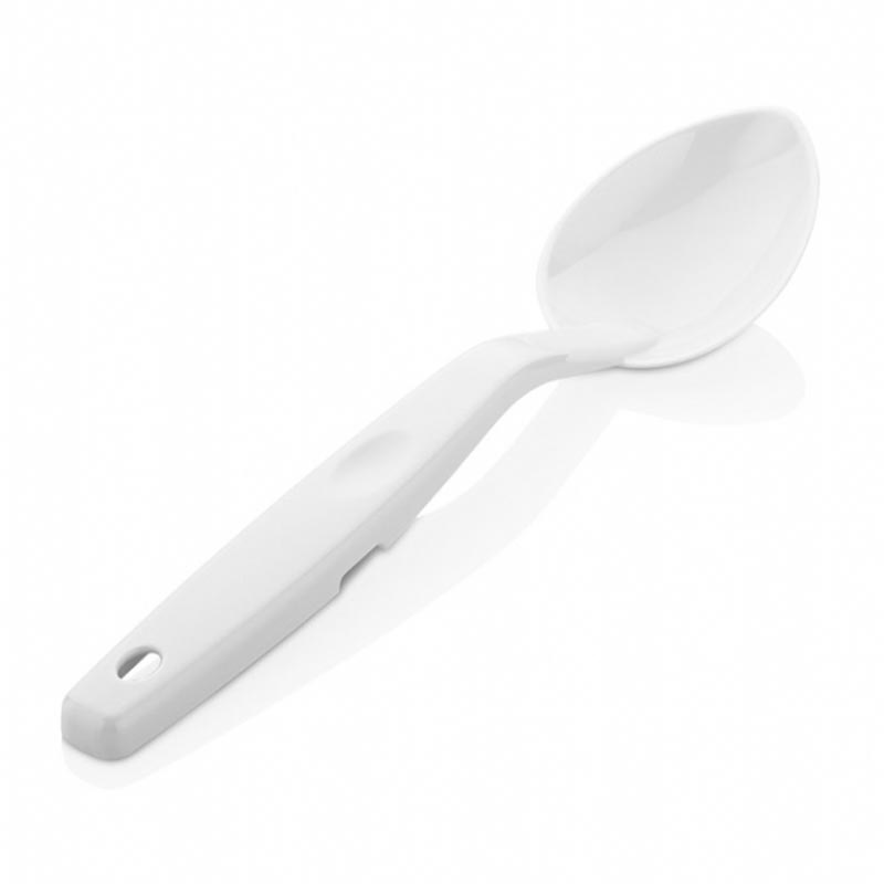 GastroPlast GSK-01 Polikarbonat Servis Kaşığı, Beyaz — GastroPlast