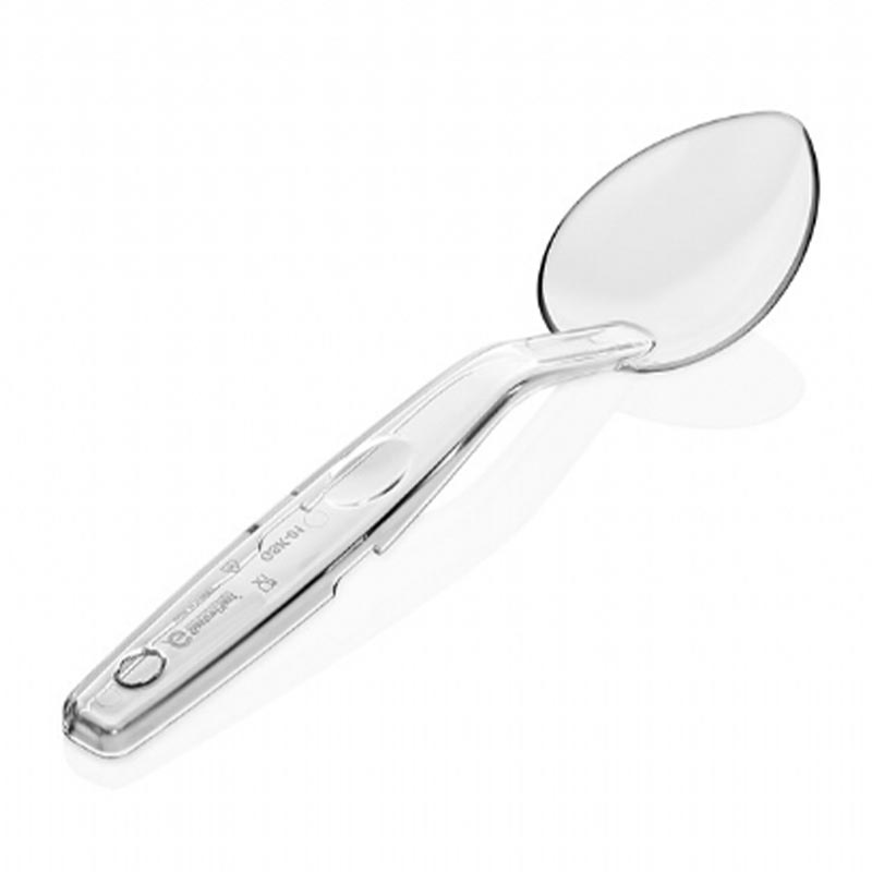 GastroPlast GSK-01 Polikarbonat Servis Kaşığı, Şeffaf — GastroPlast
