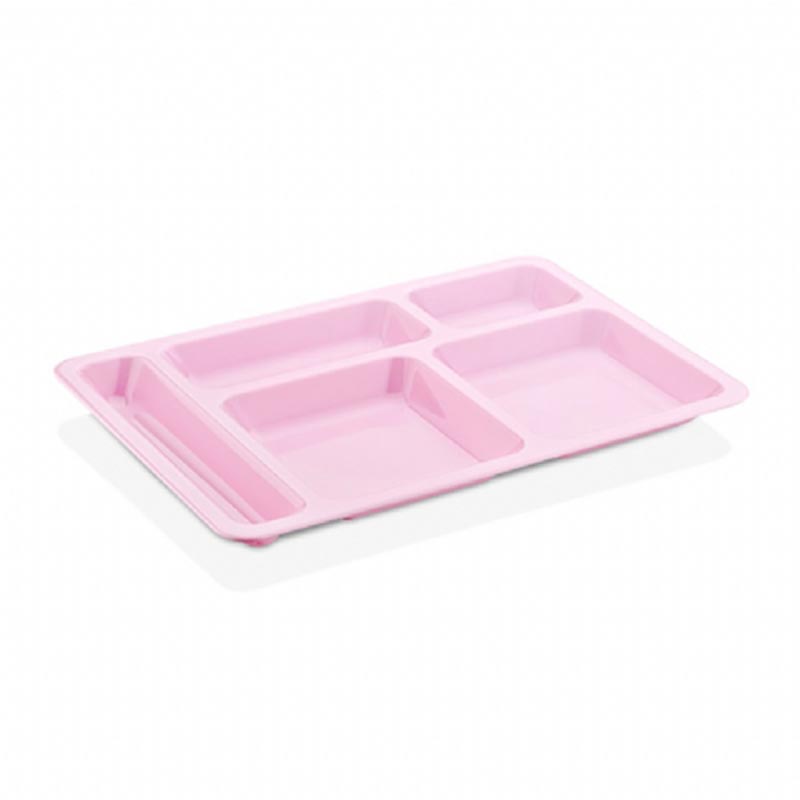 GastroPlast GSS-02 Kreş Tipi Tabldot, Pembe — GastroPlast