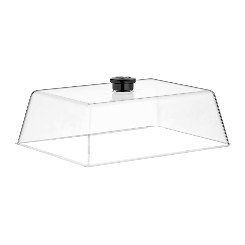 Gastroplast Polikarbon Fanus 20x26 Cm Kulplu Siyah