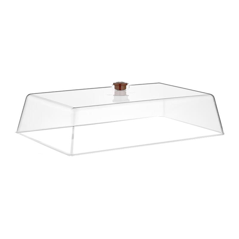 Gastroplast Polikarbonat Fanus 415x265 Mm Kahverengi Kulplu