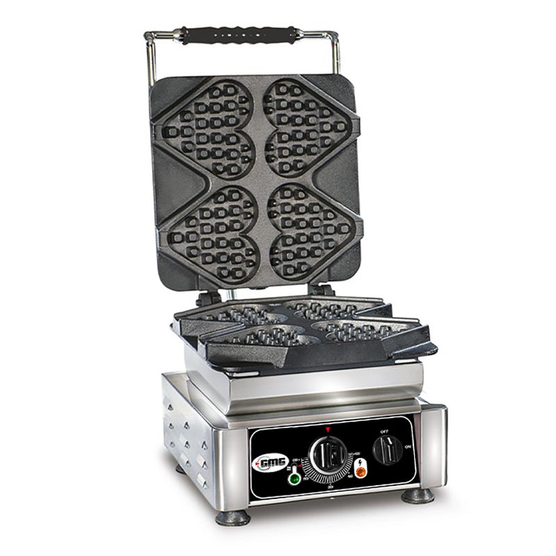 Gmg Kalp Model Waffle Makinesi Degisebilir WE-04 Plaka Ti Amo