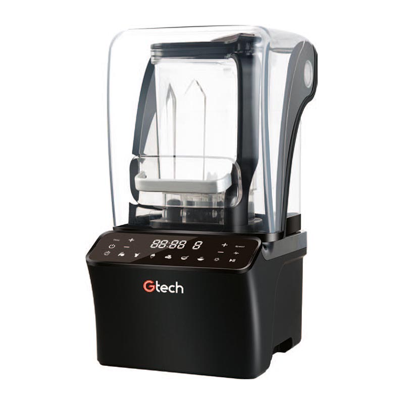 Gtech GT-E8 Bar Blender, Gürültü Önleyici Kapaklı, 1.2 L, 1500 W, Siyah — Gtech