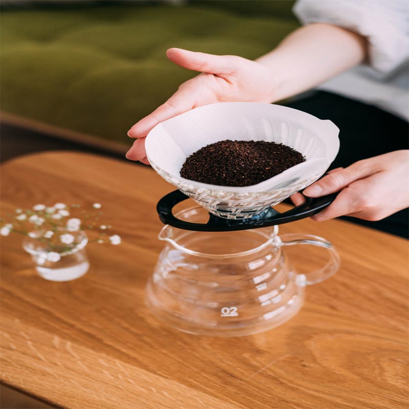 Hario VDGR-02-B V60 02 Cam Dripper, Siyah — Hario — Görsel 5