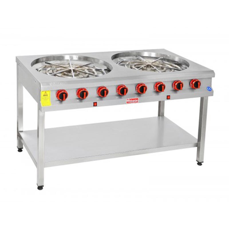 Himaksan HMK-MBROG 2 Taban Raflı Motorlu Börek Ocağı, Doğalgazlı — Himaksan