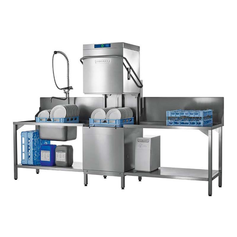 Hobart Giyotin Tip Bulaşık Yıkama 1080 Makinesi Tabak Saat