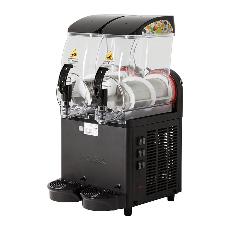 Hosk Granita Karlibuzlu ısikli Kapak L 2x12 ıce Slush Siyah