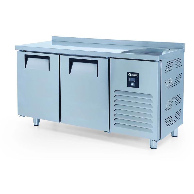 ıceinox Tip Snack Buzdolabi CTS-275 2 Kapili Tezgah