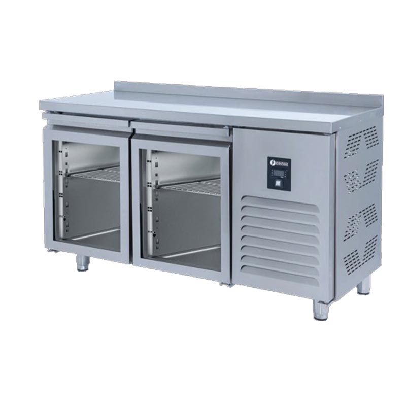 ıceinox Tezgah Tip Snack Buzdolabi 2 CTS-275 Cam Kapili Ug