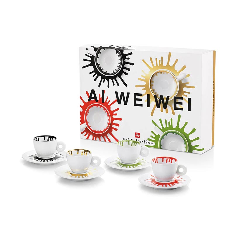 ılly Capuccino Fincan Takimi 4 Adet Ai Weiwei