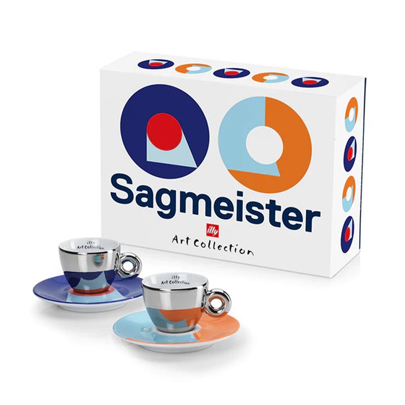 ılly Fincan Takimi 2 Adet Sagmeister Espresso