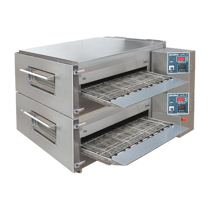 ızmak 2 ıki Katli Konveyorlu Pizza 800 Fırıni Turbo Elektrikli