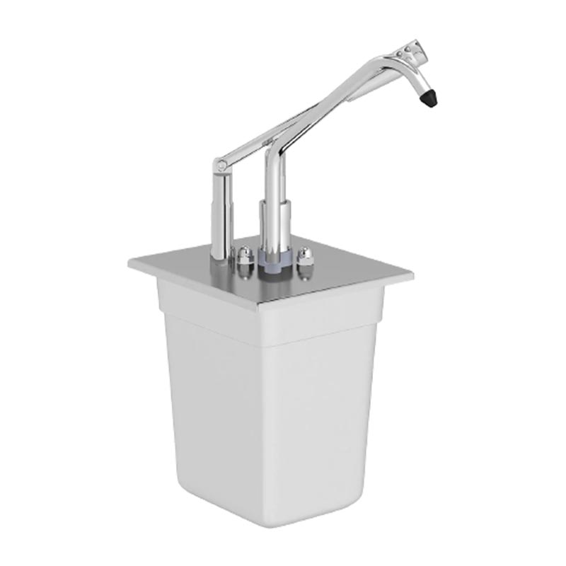 Kalando KD-0216 Paslanmaz Gastronorm Sos Pompası, GN 1/6 — Kalando