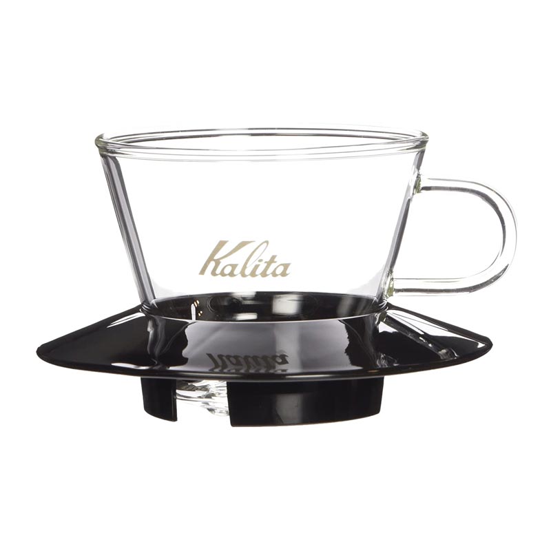 Kalita Wave 155 Cam Dripper, Siyah — Kalita