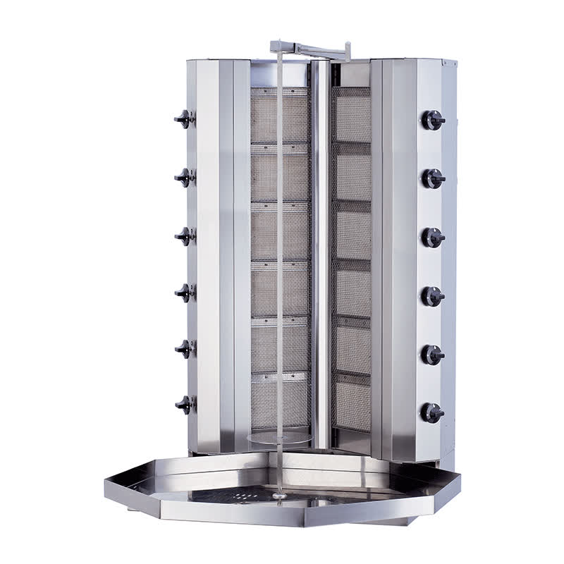 Kalitegaz Doner Ocagi 6 6 Radyanli Gazli Klg146v Motorsuz V Model