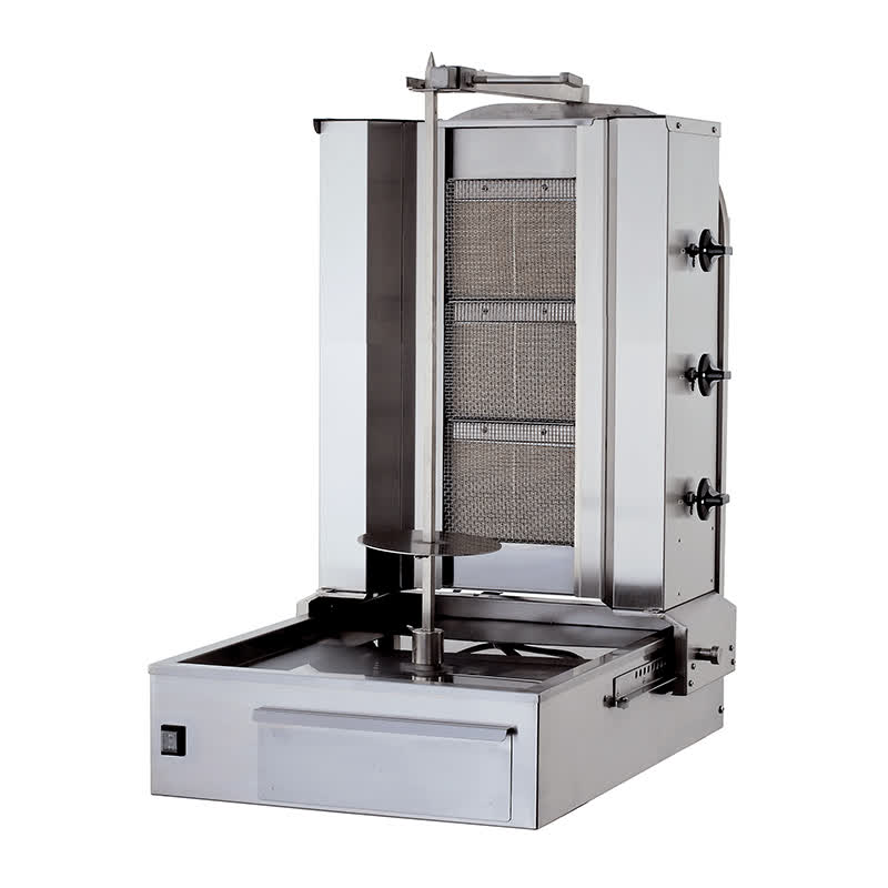 Kalitegaz Ocagi 3 Radyanli Gazli Alttan Motorlu KLG-150 Hareketli Govde Doner