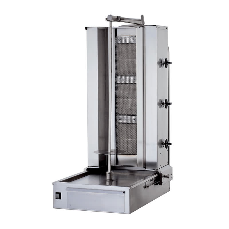 Kalitegaz Ocagi 3 Radyanli Gazli Alttan Motorlu KLG-153 Hareketli Govde Doner