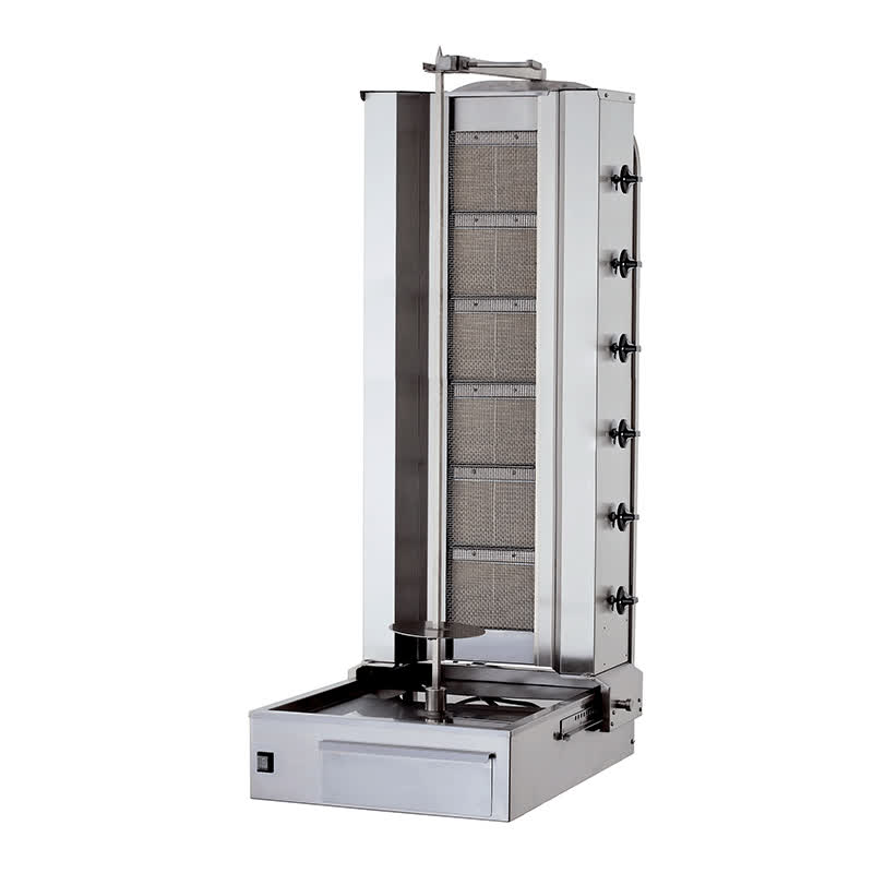 Kalitegaz 6 Radyanli Gazli Alttan Motorlu Hareketli KLG-156 Govde Doner Ocagi