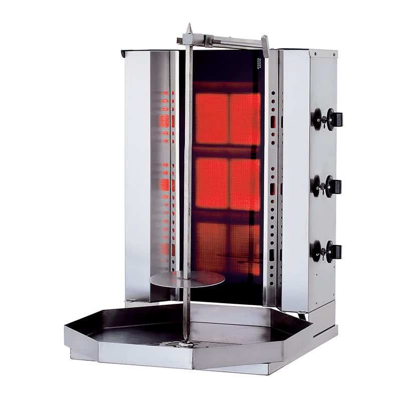 Kalitegaz Ocagi 3 Radyanli Gazli Klg200g Motorsuz Camli Doner