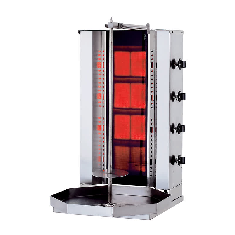 Kalitegaz Ocagi 4 Radyanli Gazli Klg201g Motorsuz Camli Doner