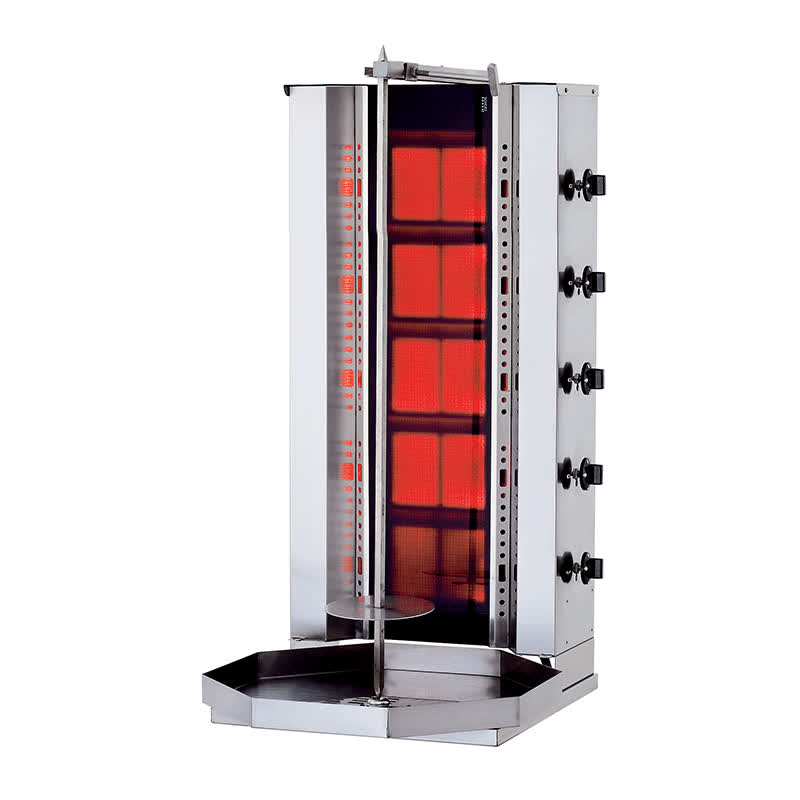 Kalitegaz Ocagi 5 Radyanli Gazli Klg202g Motorsuz Camli Doner