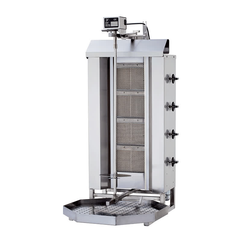 Kalitegaz 4 Radyanli Gazli Ustten KLG-221 Motorlu Doner Ocagi