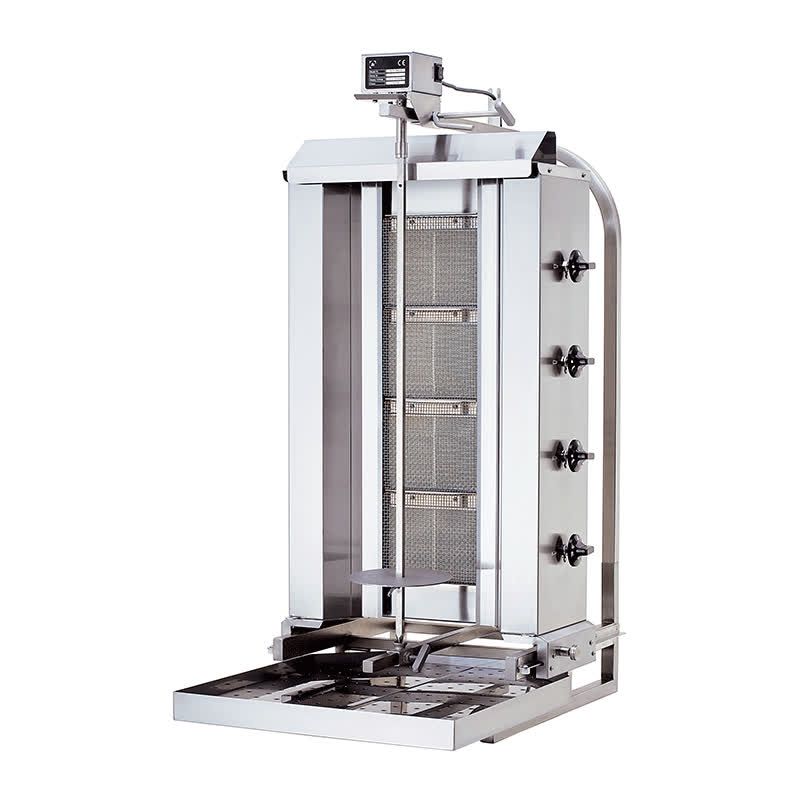 Kalitegaz 4 Radyanli Gazli Ustten Motorlu Hareketli Klg221hg Govde Doner Ocagi