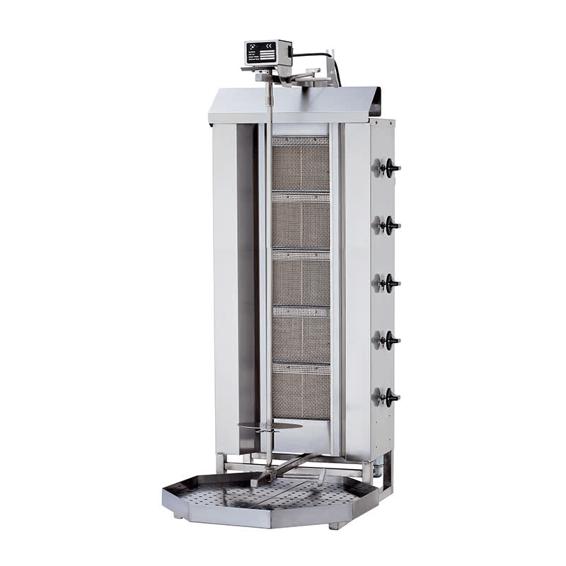 Kalitegaz 5 Radyanli Gazli Ustten KLG-222 Motorlu Doner Ocagi