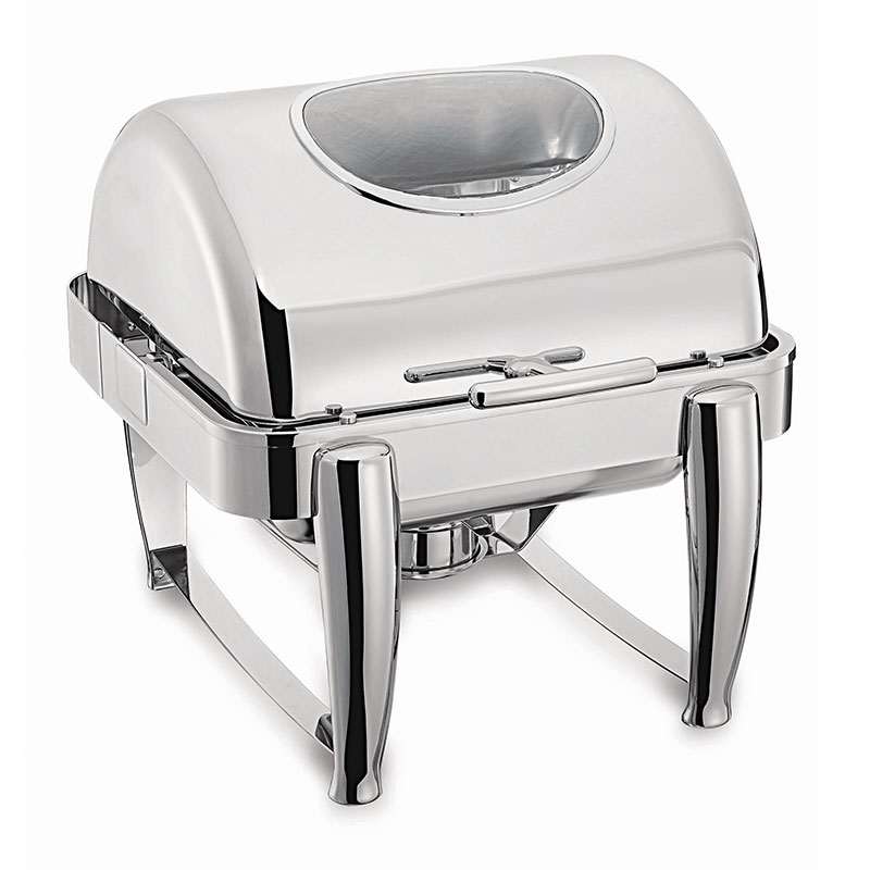 Kapp Dish Roll Top Cam Kapakli L Jel 6 Yakitli Delux Chafing