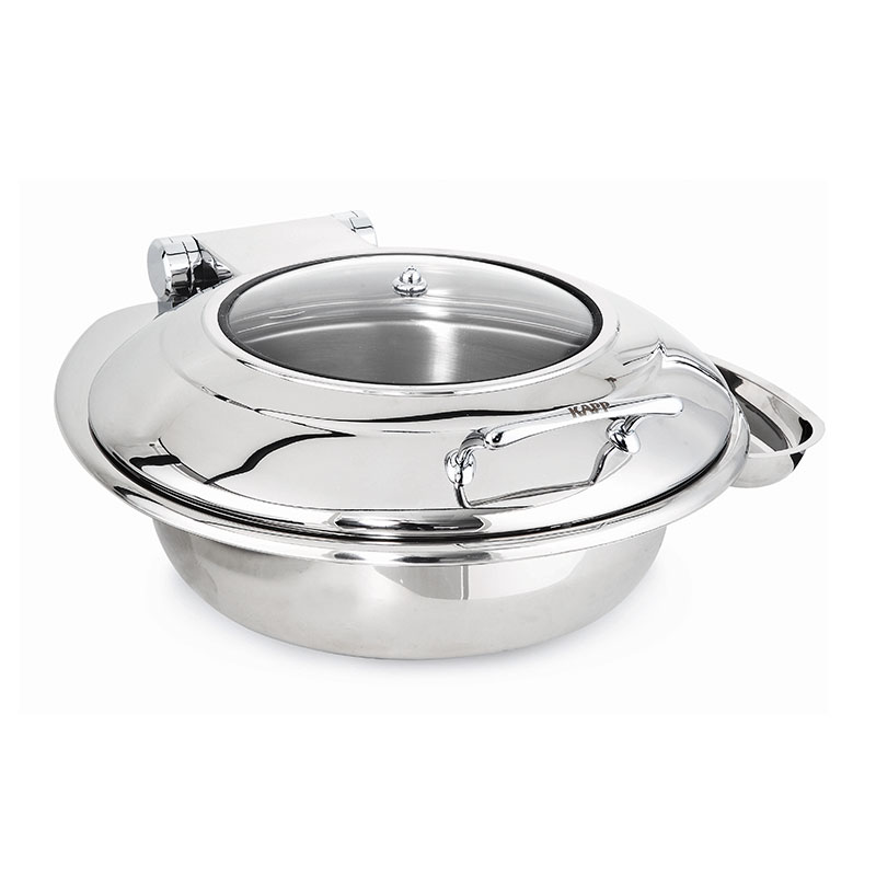 Kapp Premium Chafing 6 Dish Yuvarlak L