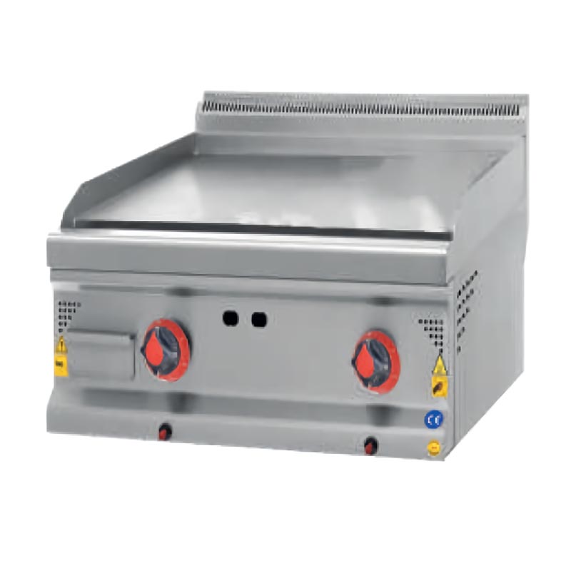 Karacasan 700 Seri Düz Pleyt Izgara, 800x700x300 mm, Gazlı — Karacasan