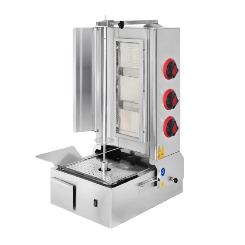 Karacasan Alttan Motorlu Doner 3 Ocagi Radyanli Lpg