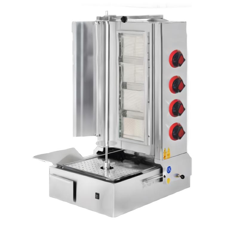 Karacasan Motorlu Doner Ocagi 4 Radyanli Lpg Alttan