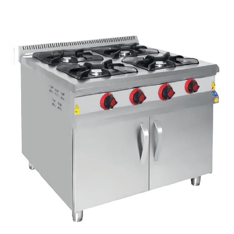 Karacasan Dolaplı Kuzine, 4 Gözlü, 1000x1000x850 mm, LPG — Karacasan — Görsel 1